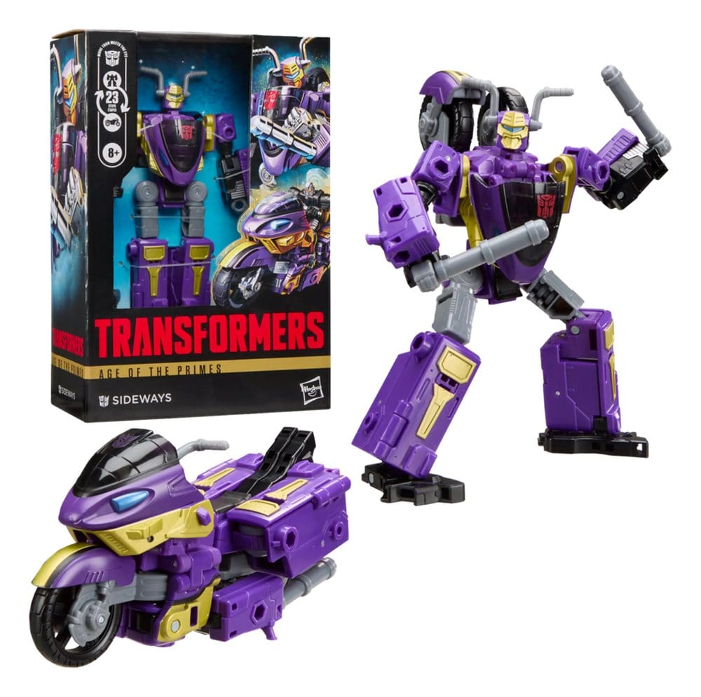 Transformers Age of the Primes Voyager Class Figura Sideways 14 cm