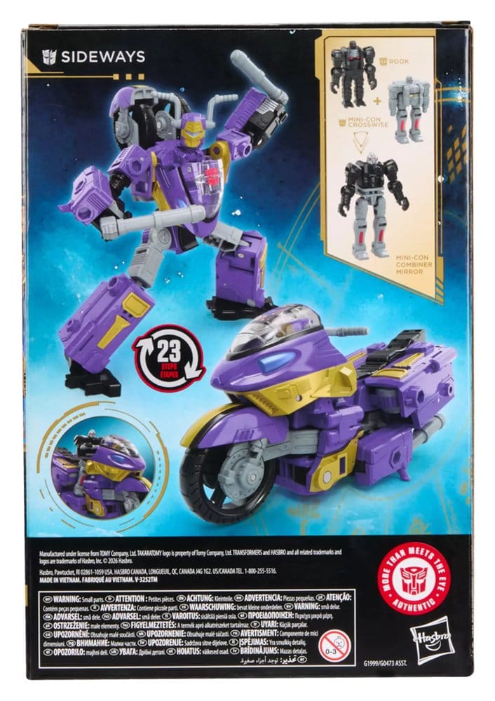 Transformers Age of the Primes Voyager Class Figura Sideways 14 cm