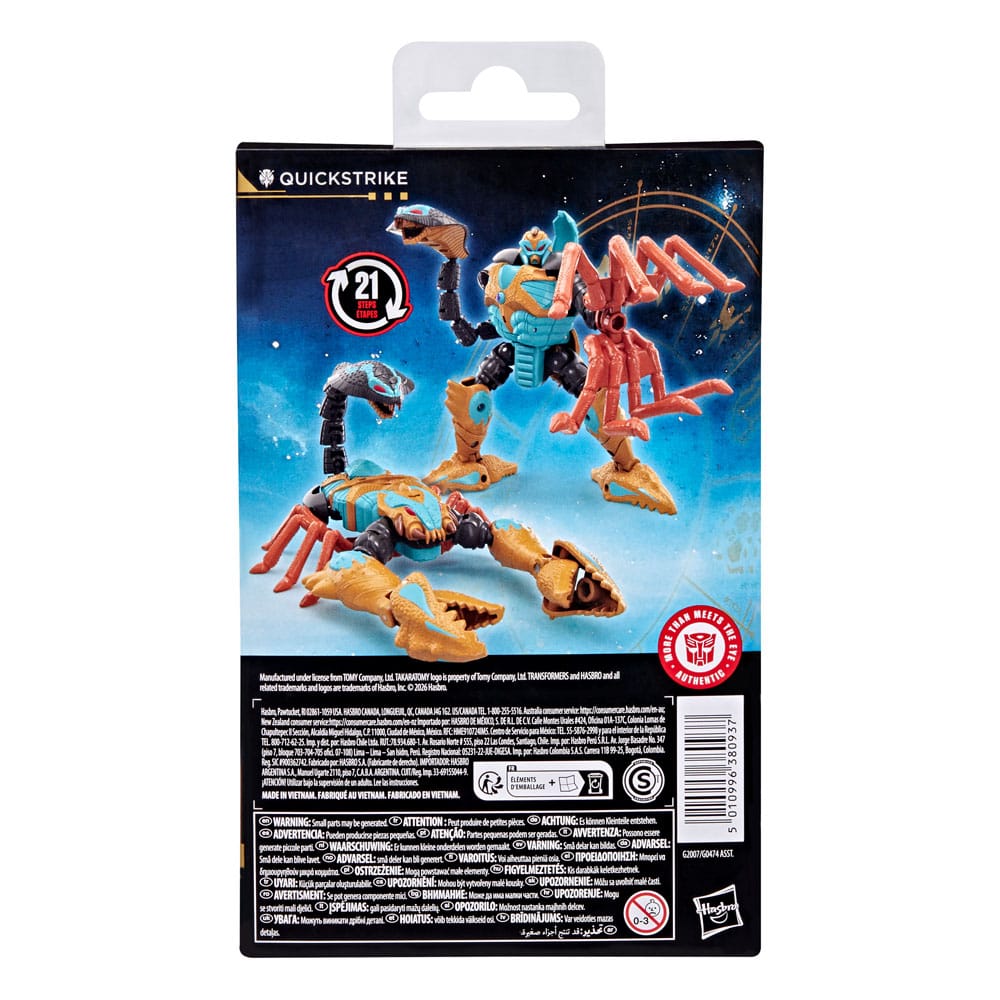 Transformers Age of the Primes Deluxe Class Figura Quickstrike 14 cm