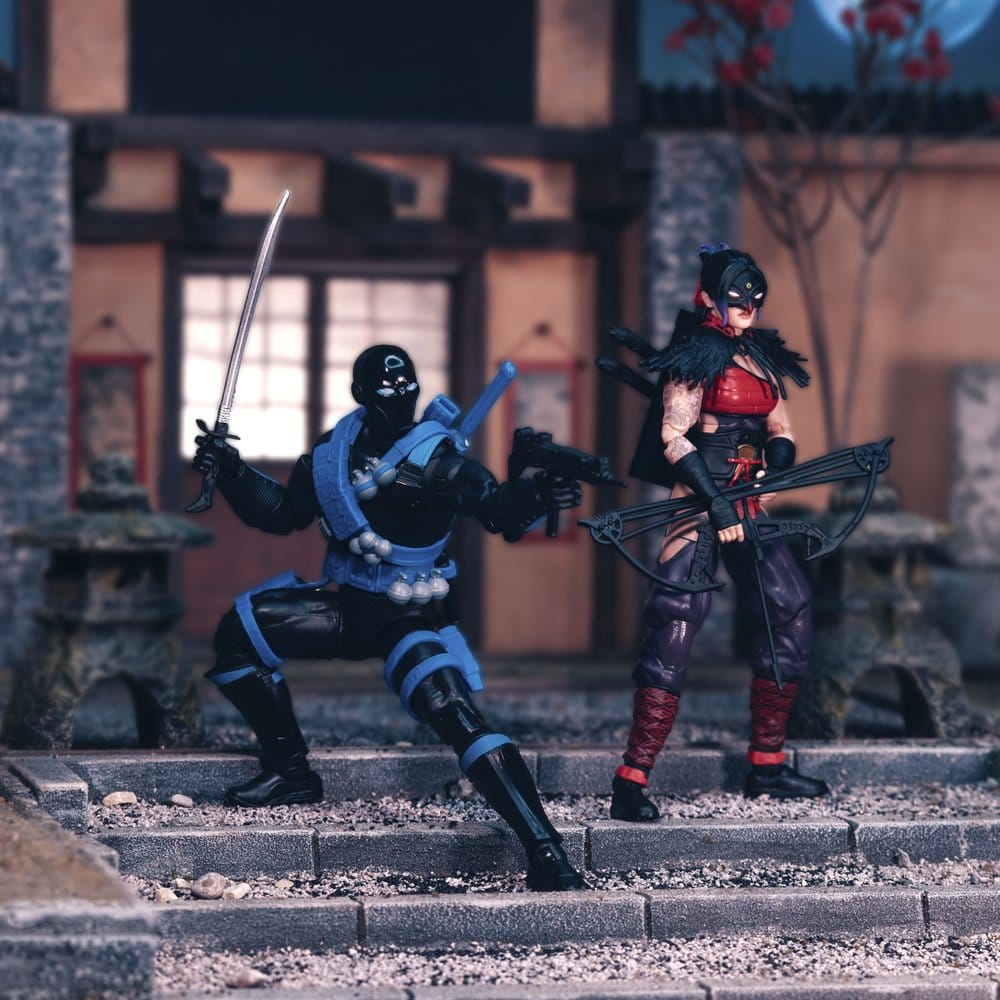 G.I. Joe Classified Series Pack de 2 Figuras Snake Eyes & Kim "Jinx" Arashikage 15 cm