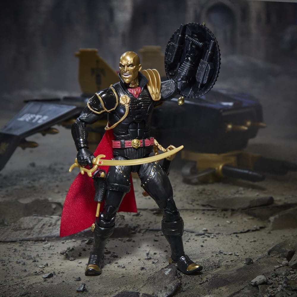 G.I. Joe Classified Series Figura y Vehículo Set #203 Destro & Iron Grenadier Despoiler 15 cm