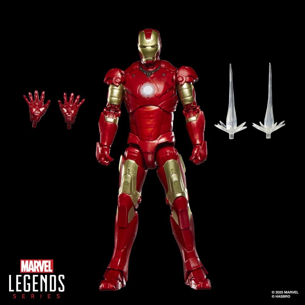 Figura Iron Man Mark III Marvel Legends Series 15cm