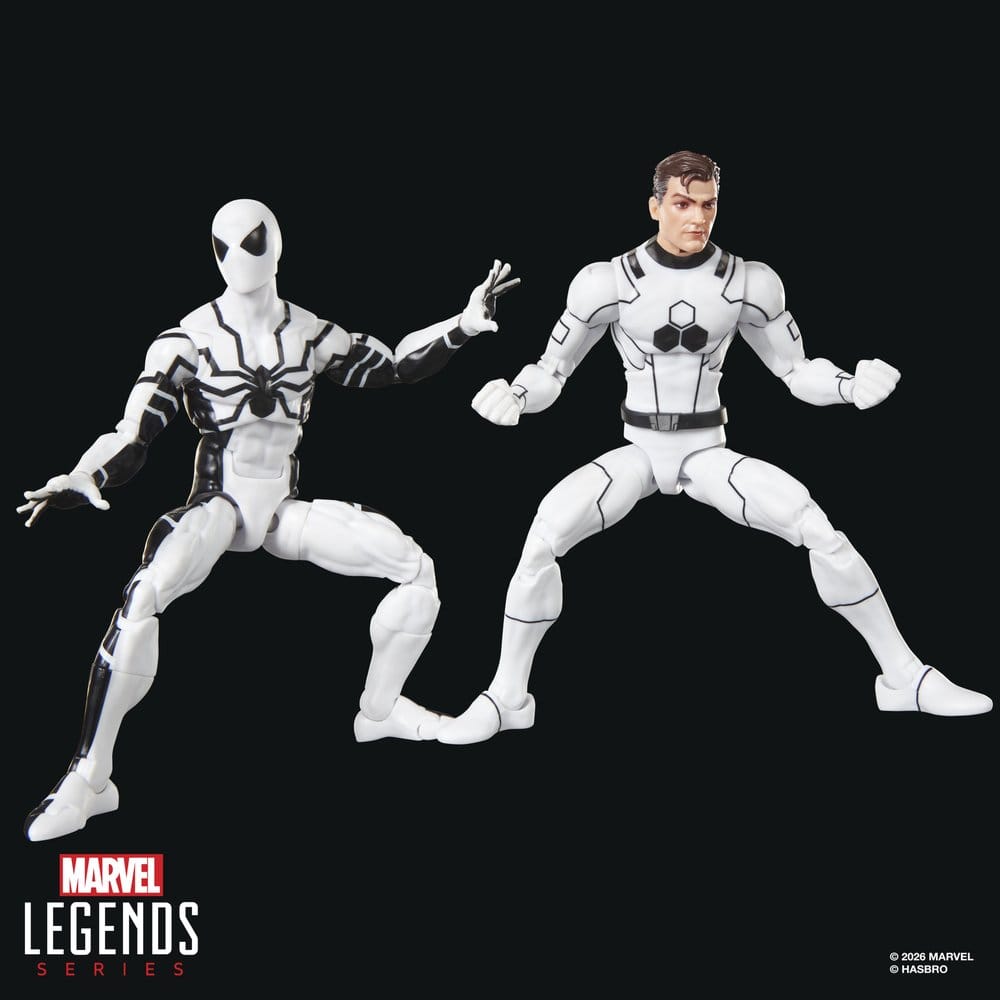 MARVEL LEGENDS FUTURE FOUNDATION MISTER FANTASTIC AND SPIDER-MAN ACTION Figuras
