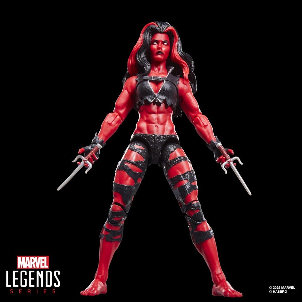 Figura Hulka Roja She-Hulk Marvel Legends 15cm