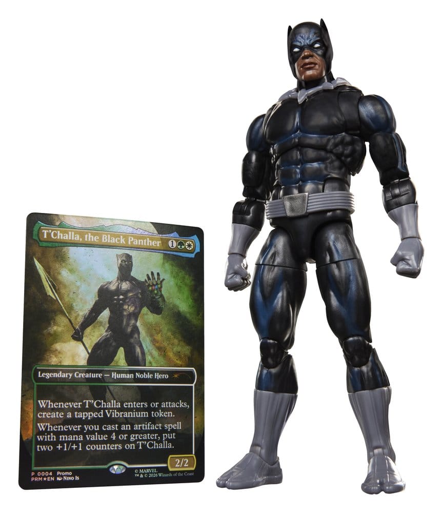 Magic The Gathering: Marvel Super Heroes Marvel Legends Figura Black Panther 15 cm