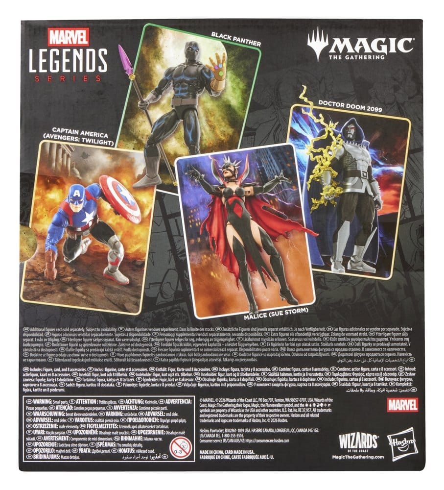 Magic The Gathering: Marvel Super Heroes Marvel Legends Figura Black Panther 15 cm