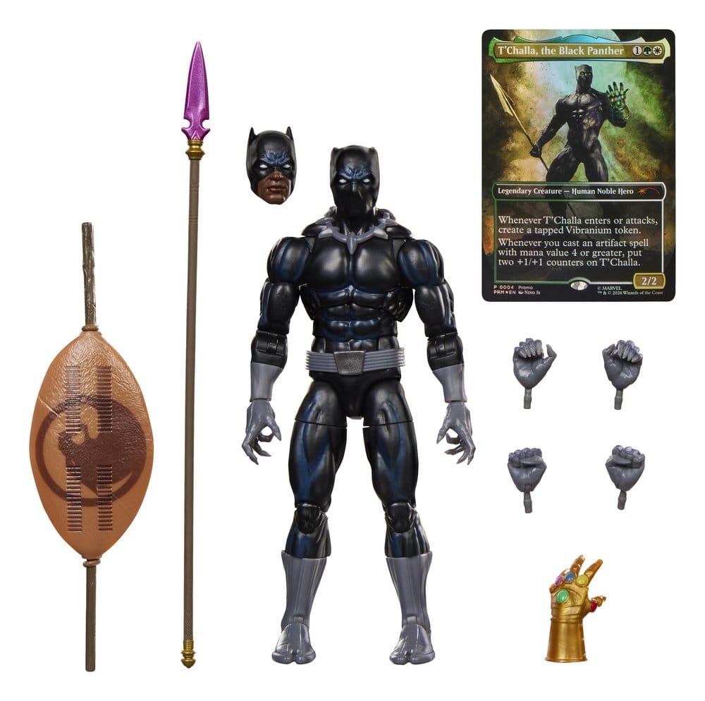 Magic The Gathering: Marvel Super Heroes Marvel Legends Figura Black Panther 15 cm