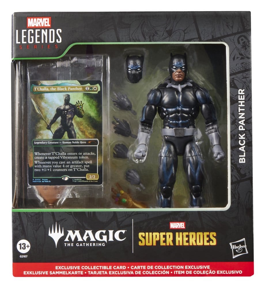 Magic The Gathering: Marvel Super Heroes Marvel Legends Figura Black Panther 15 cm