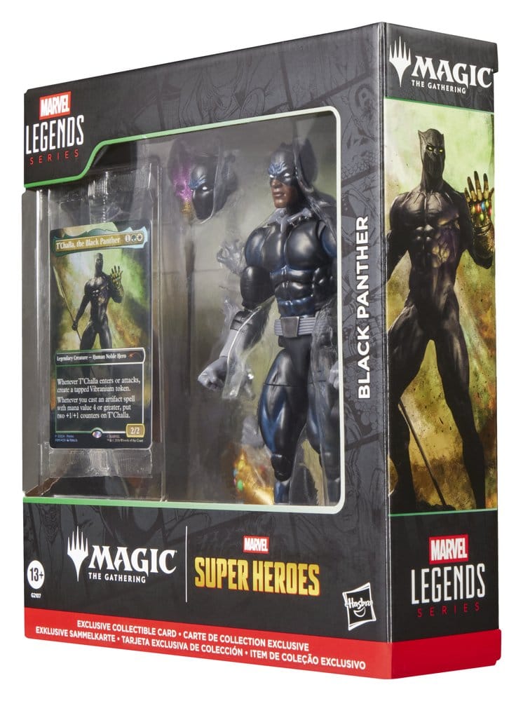 Magic The Gathering: Marvel Super Heroes Marvel Legends Figura Black Panther 15 cm