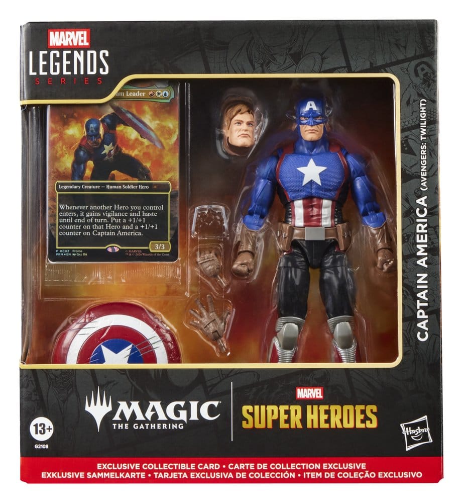 Magic The Gathering: Marvel Super Heroes Marvel Legends Figura Captain America (Avengers: Twilight) 15 cm