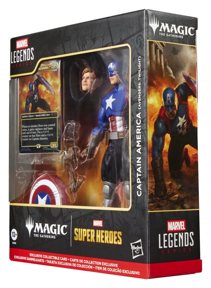 Magic The Gathering: Marvel Super Heroes Marvel Legends Figura Captain America (Avengers: Twilight) 15 cm