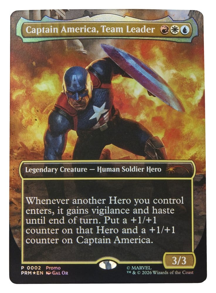 Magic The Gathering: Marvel Super Heroes Marvel Legends Figura Captain America (Avengers: Twilight) 15 cm