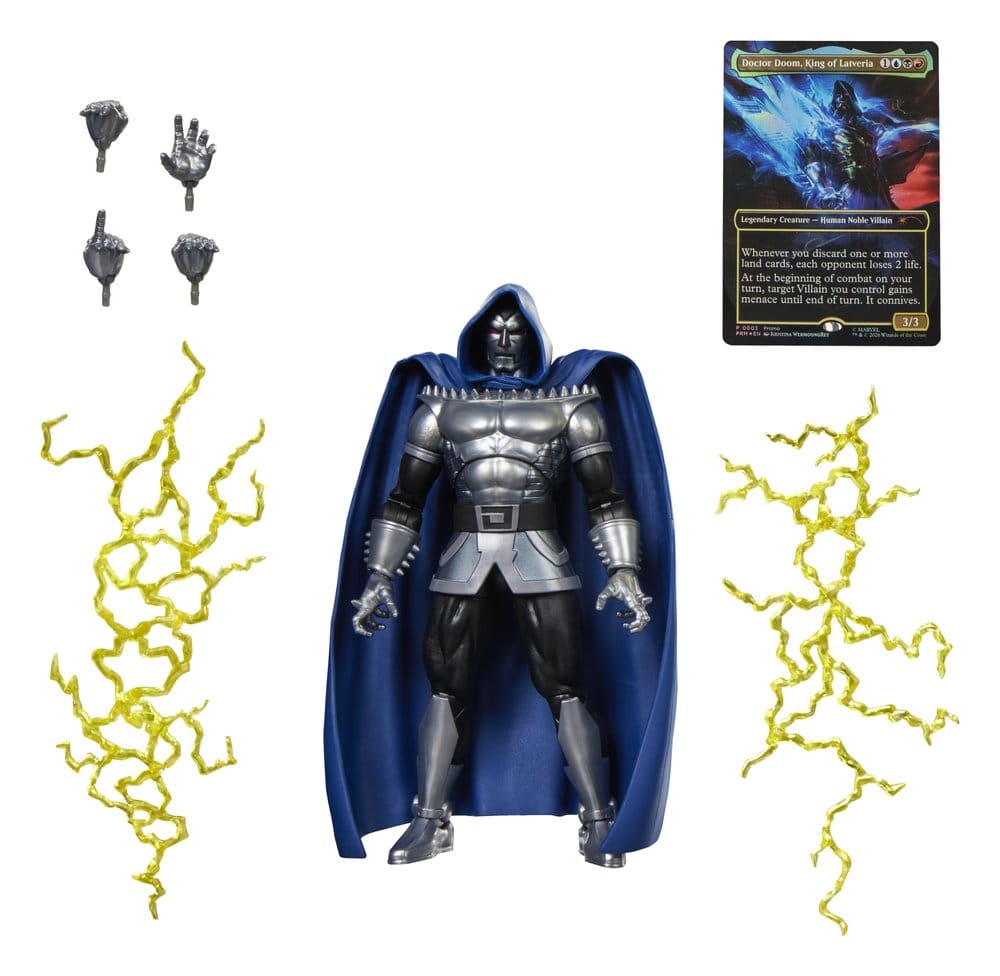 Magic The Gathering: Marvel Super Heroes Marvel Legends Figura Doctor Doom 2099 15 cm