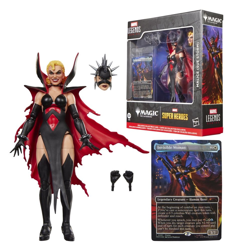 Magic The Gathering: Marvel Super Heroes Marvel Legends Figura Fantastic Four Malice (Sue Storm) 15 cm