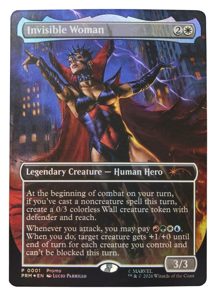 Magic The Gathering: Marvel Super Heroes Marvel Legends Figura Fantastic Four Malice (Sue Storm) 15 cm