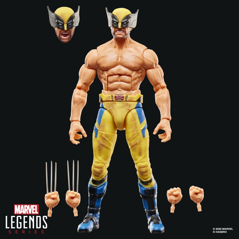 Figura Wolverine Deadpool & Wolverine Marvel Legends Series 15cm