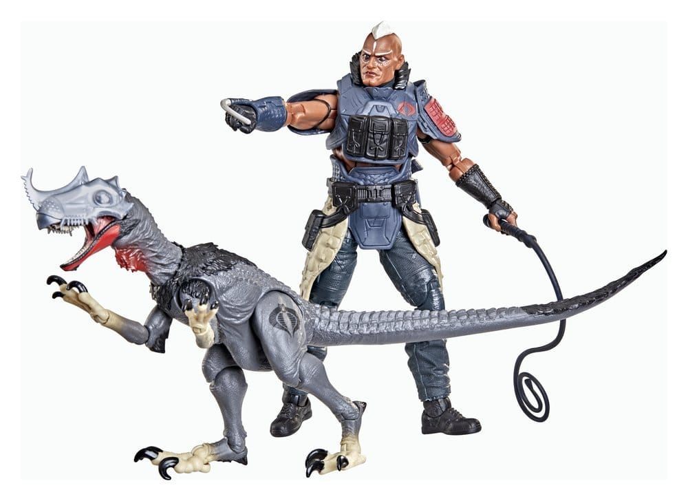 G.I. Joe Classified Series Pack de 2 Figuras #196 Professor Rottclaw & Cobra Deinonychus 15 cm Frikytopia