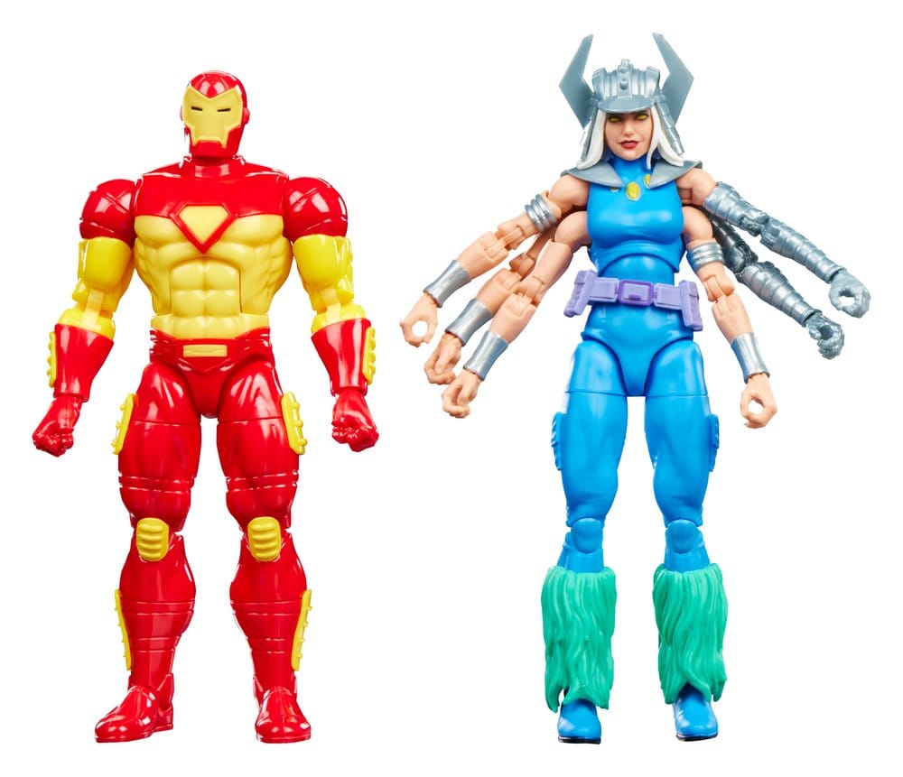 Marvel Games Marvel Legends Pack de 2 Figuras Iron Man & Marvel's Spiral 15 cm