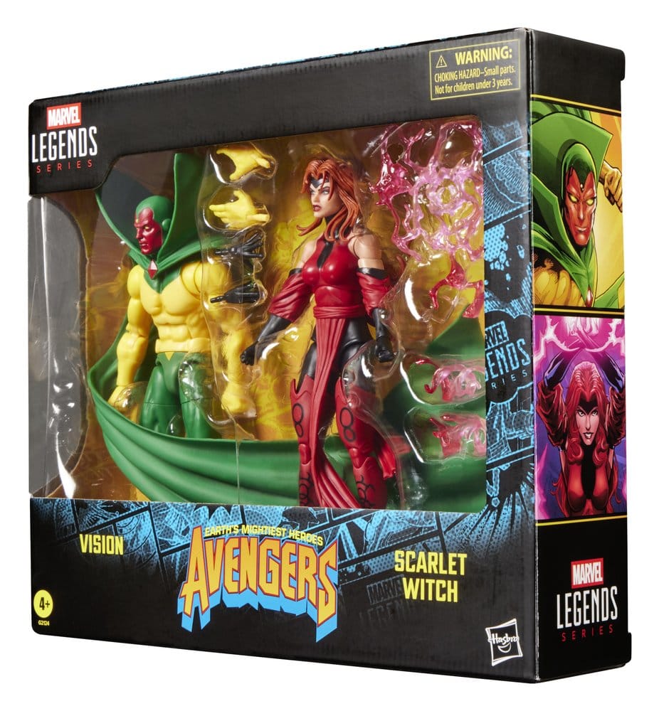 Avengers Marvel Legends Pack de 2 Figuras Vision & Scarlet Witch 15 cm
