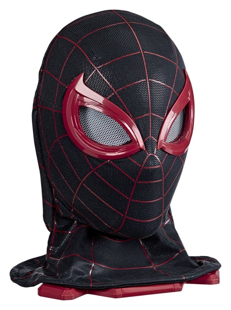 Spider-Man: Miles Morales Marvel Legends Máscara Eletrónica Expressiva