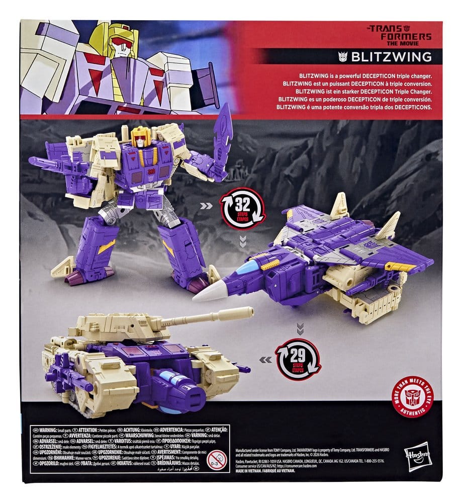 Transformers: La película Studio Series Leader Class Figura Blitzwing 18 cm