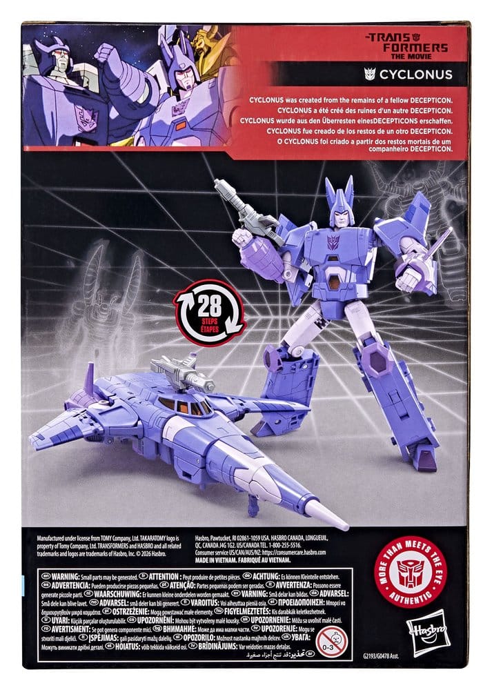 Transformers: La película Studio Series Voyager Class Figura Cyclonus 20 cm