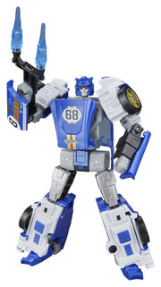 Transformers x Hot Wheels Collaborative Deluxe Class Figura El Segundo Coupe 13 cm