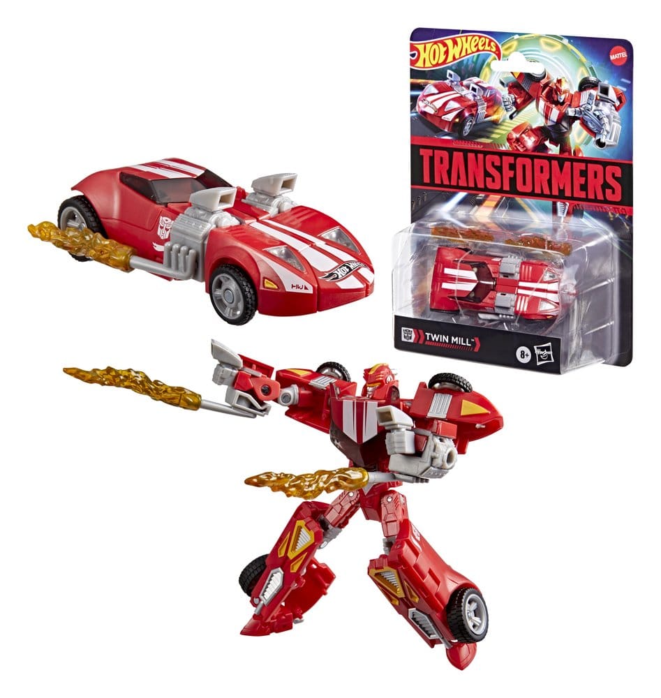 Transformers Collaborative Hot Wheels x Transformers Deluxe Class Figura Twin Mill 13 cm