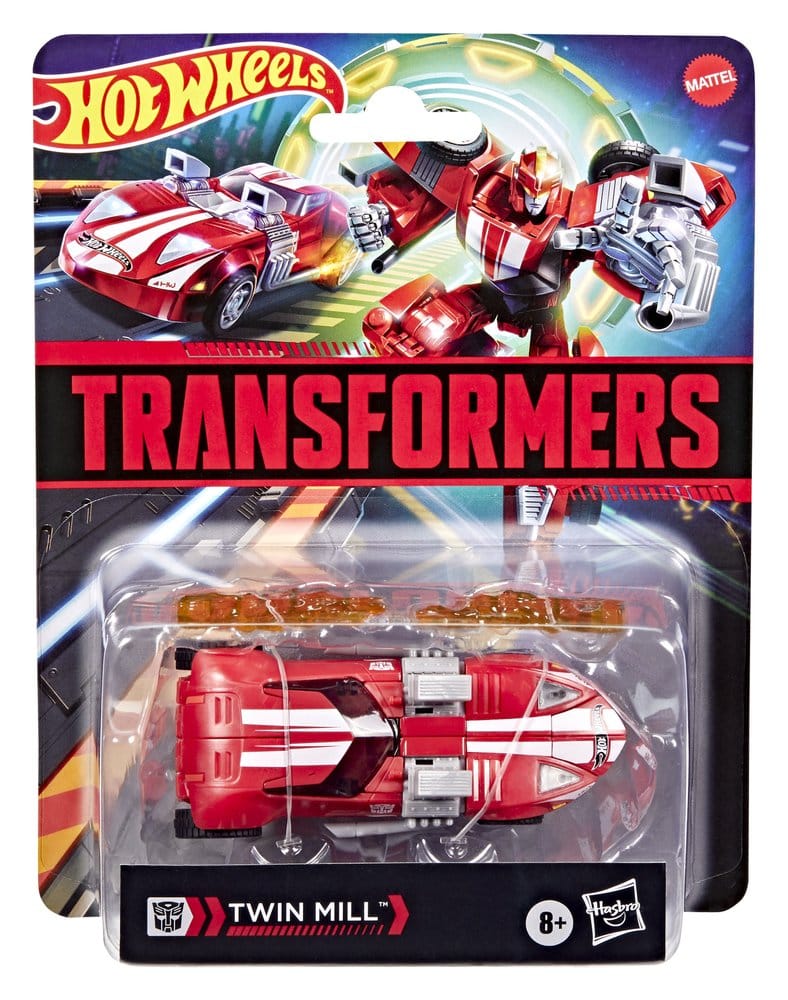 Transformers Collaborative Hot Wheels x Transformers Deluxe Class Figura Twin Mill 13 cm