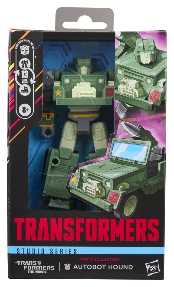 The Transformers: The Movie Studio Series Deluxe Class Figura MTMTE Collection: Autobot Hound 14 cm
