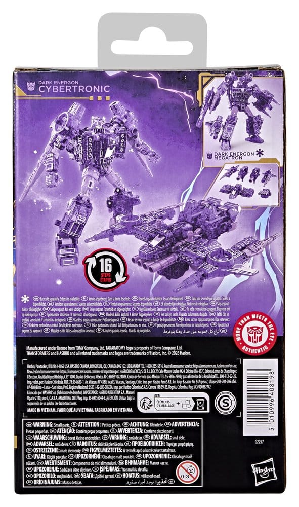 Transformers Age of the Primes Deluxe Class Figura Dark Energon Cybertronic 14 cm