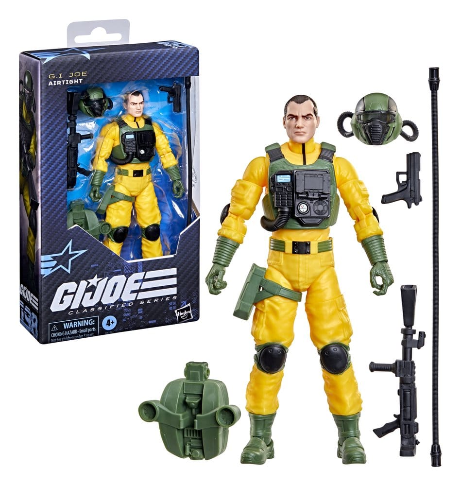 G.I. Joe Classified Series Figura #198 Airtight 15 cm