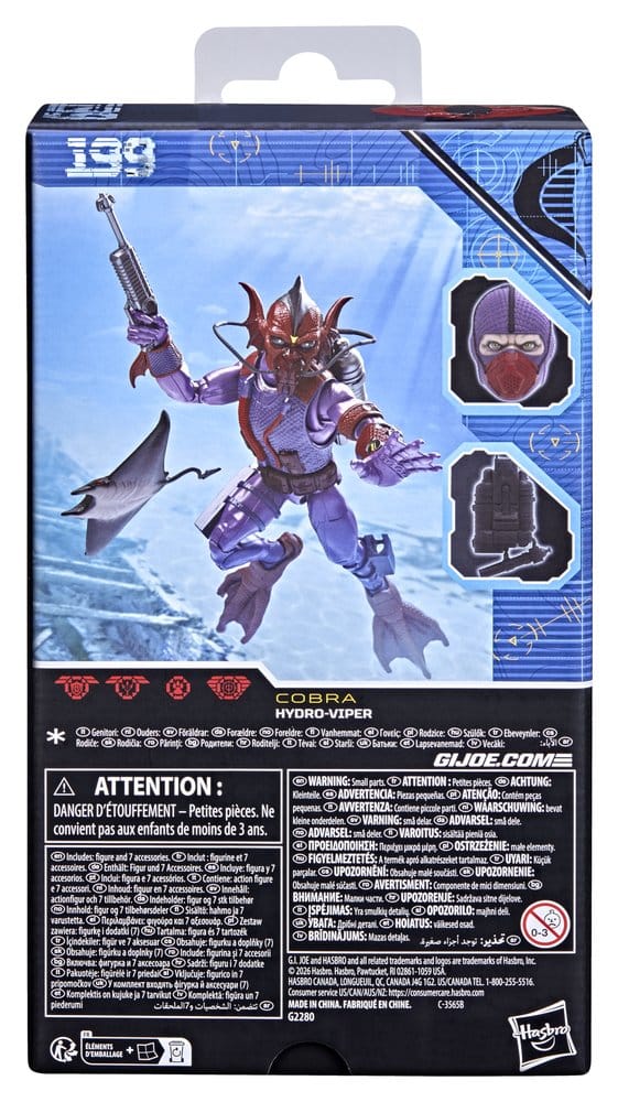 G.I. Joe Classified Series Figura #199 Hydro-Viper 15 cm