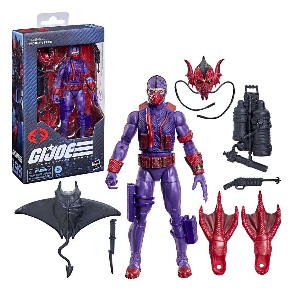 G.I. Joe Classified Series Figura #199 Hydro-Viper 15 cm