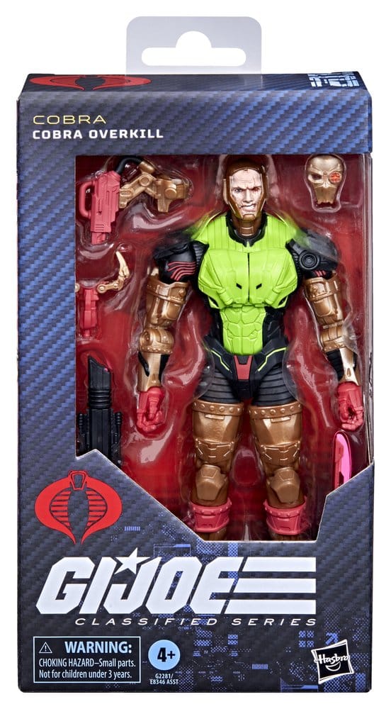 G.I. Joe Classified Series Figura #201 Cobra Overkill 15 cm