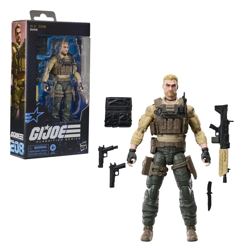 G.I. Joe Classified Series Figura #208 Duke 15 cm