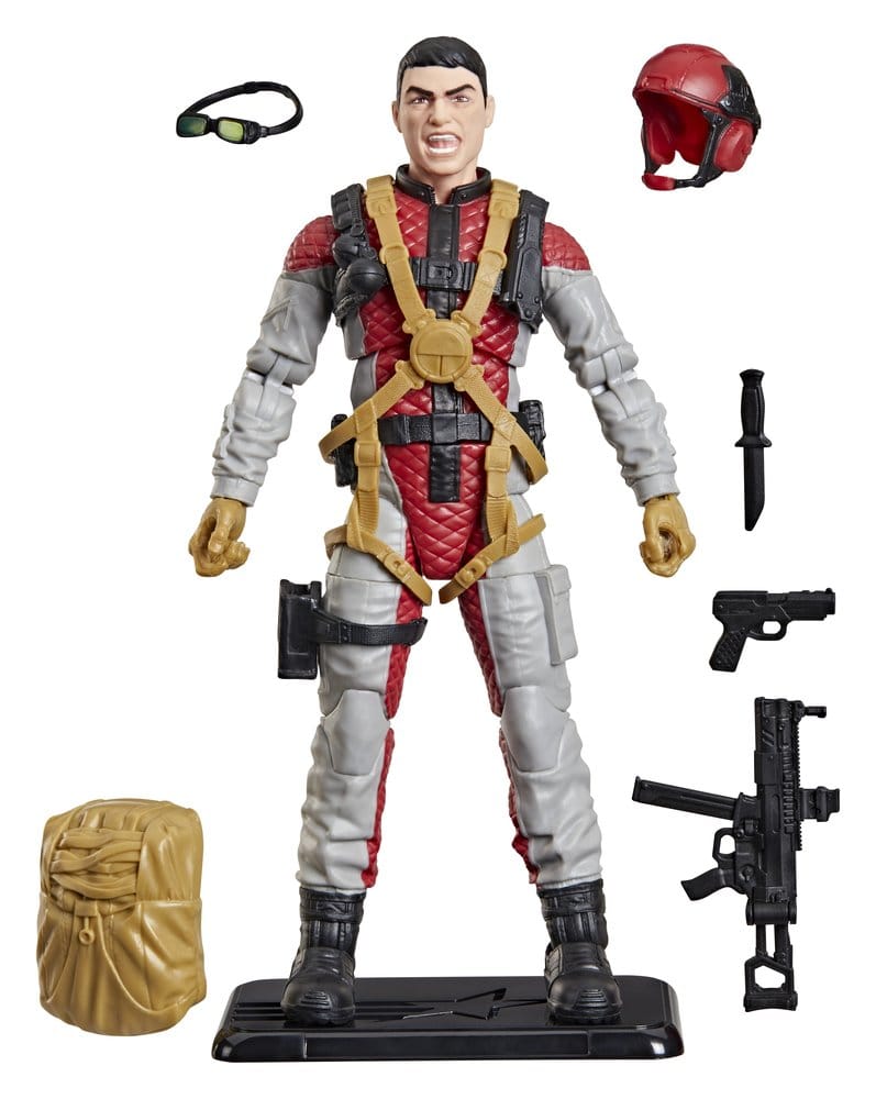 G.I. Joe Classified Series Retro Figura David "Crazylegs" Thomas 15 cm