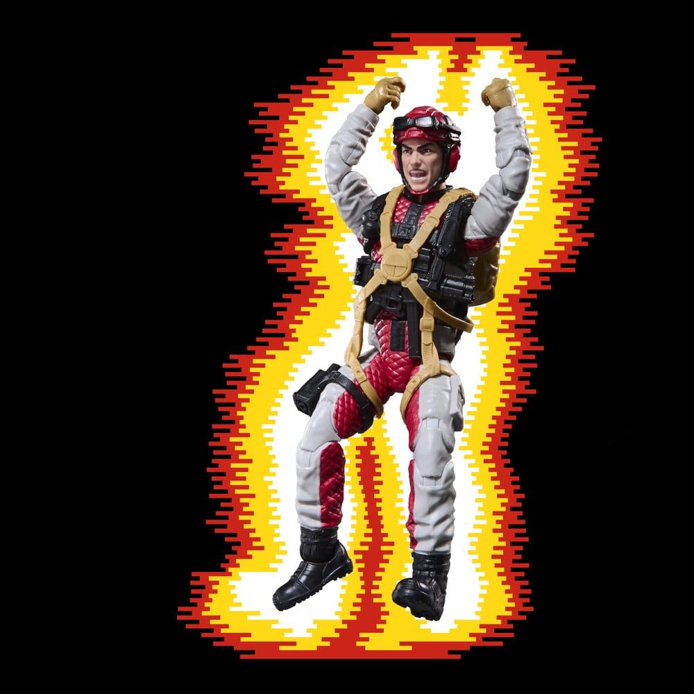 G.I. Joe Classified Series Retro Figura David "Crazylegs" Thomas 15 cm