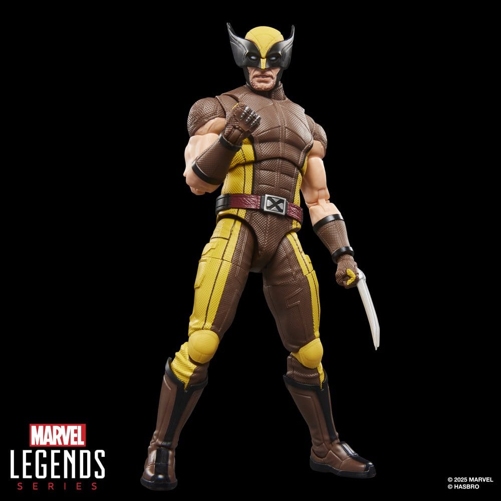 Figura Wolverine Brown Suit Deadpool & Wolverine Marvel Legends Series 15cm