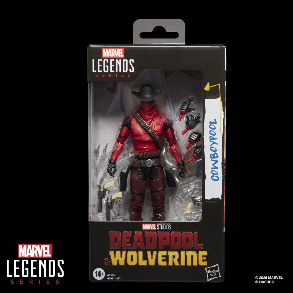 Figura Cowboypool Deadpool & Wolverine Marvel Legends Series 15cm