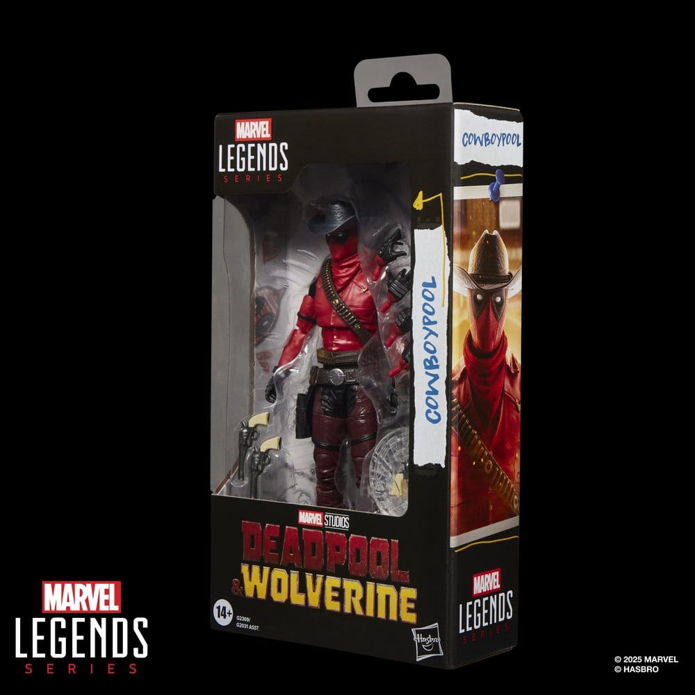 Figura Cowboypool Deadpool & Wolverine Marvel Legends Series 15cm