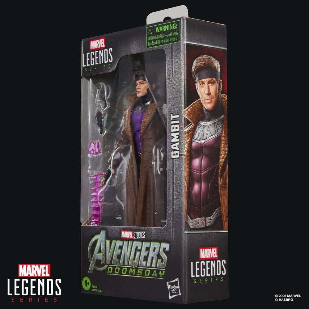 Avengers: Doomsday Marvel Legends Figura Gambit 15 cm