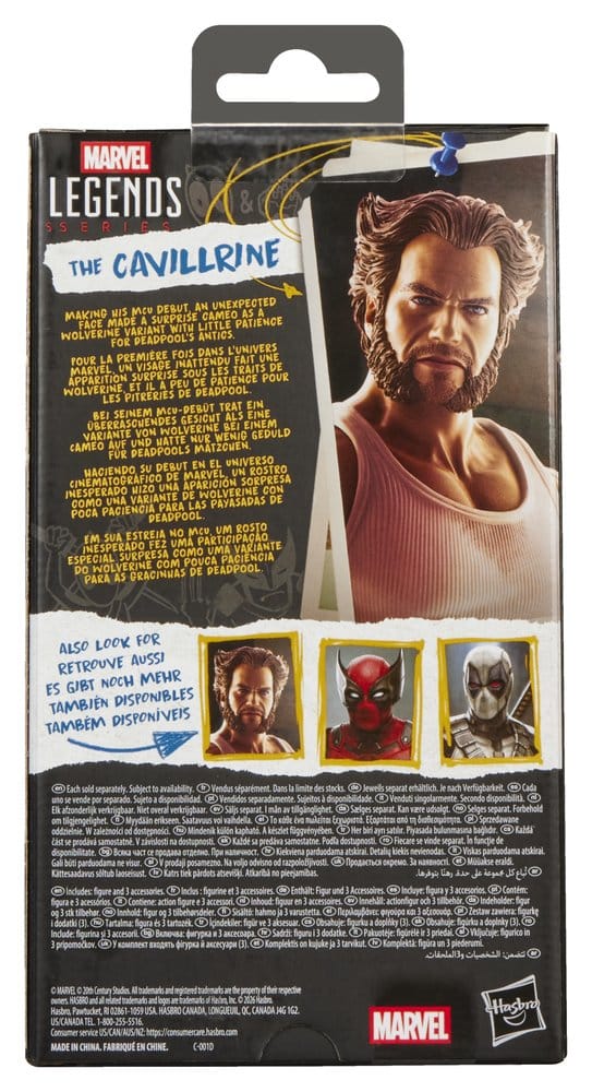 Deadpool & Wolverine Marvel Legends Figura The Cavillrine 15 cm