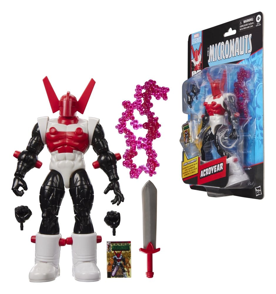 The Micronauts Marvel Legends Figura Acroyear 15 cm