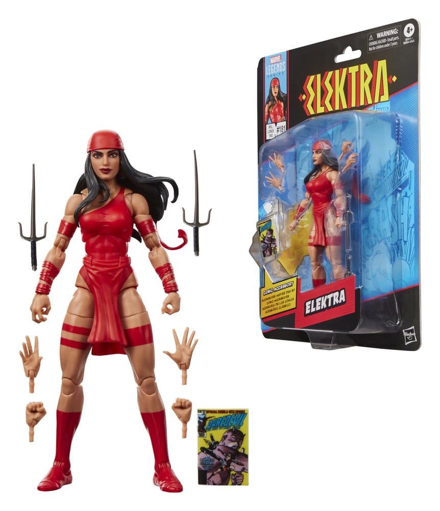 Elektra Marvel Legends Figura Elektra 15 cm