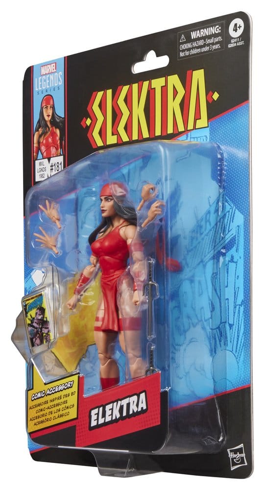 Elektra Marvel Legends Figura Elektra 15 cm