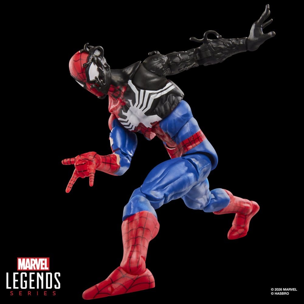 Secret Wars Marvel Legends Figura Spider-Man (Alien Costume) 15 cm