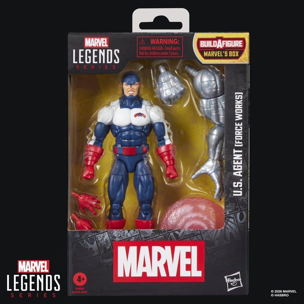 Figura U.S. AGENT Force Works Marvel Legends Series 15cm