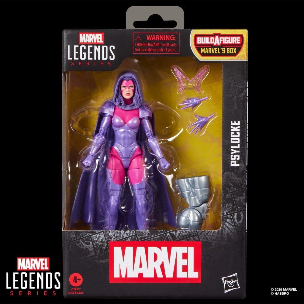 Figura Psylocke Marvel Legends Series 15cm