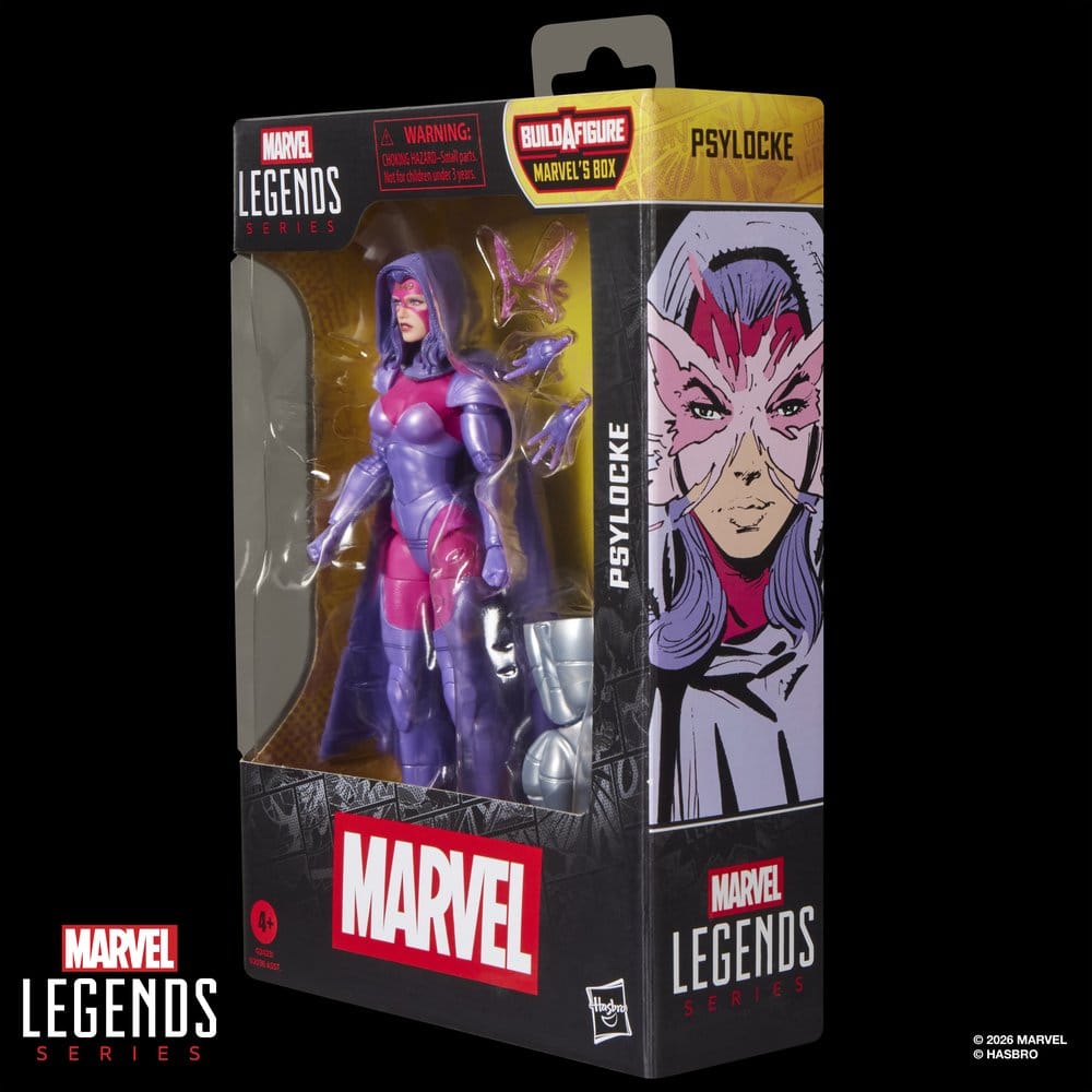 Figura Psylocke Marvel Legends Series 15cm